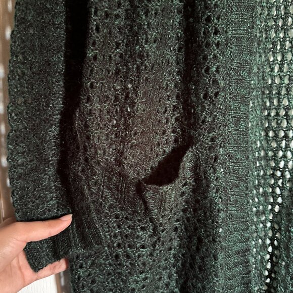 Cardigan hunter green - Picture 3 of 4